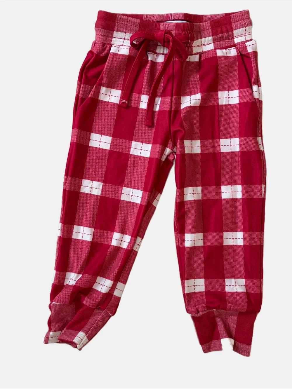 NWT SweetHoney 18M Red Buffalo Plaid Pajama Set Holiday Christmas Outfit